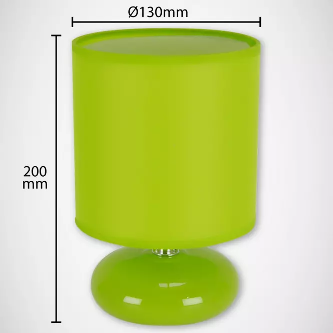 Luster Pati E14 zelená 03144 LB