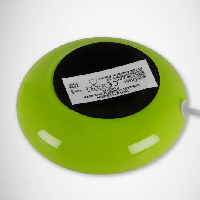 Stolná lampa Pati E14 zelená 03144 LB