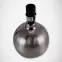 Stolná lampa Perlo E14 strieborná / čierna 03290 LB,6
