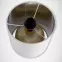 Stolná lampa Perlo E14 zlato/biely 03291 LB,5
