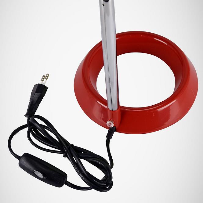 Stolná lampa Kati E27 červená 02858 LB