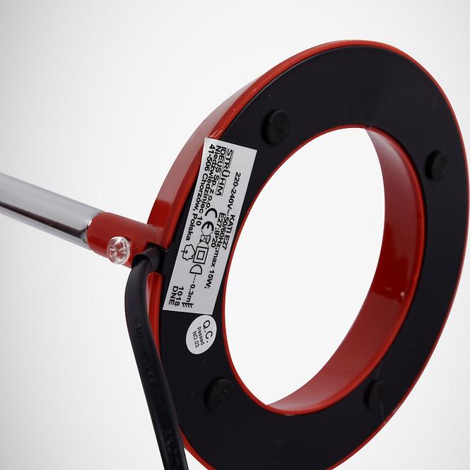 Stolná lampa Kati E27 červená 02858 LB