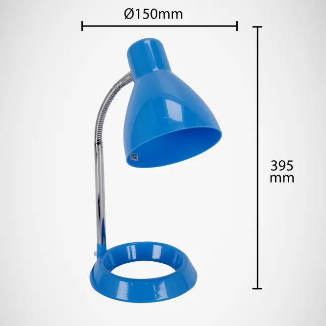 Stolná lampa Kati E27 modrá 02859 LB,3