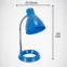 Stolná lampa Kati E27 modrá 02859 LB,3