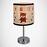 Stolná lampa Nuka E14 hnedá 0365 LB
