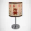 Stolná lampa Nuka E14 hnedá 0365 LB