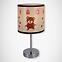 Stolná lampa Nuka E14 hnedá 0365 LB