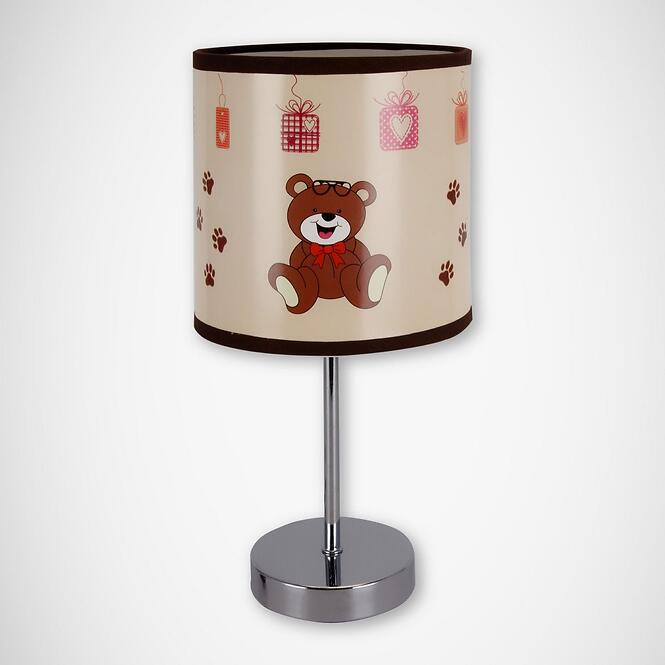 Stolná lampa Nuka E14 hnedá 0365 LB