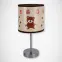 Stolná lampa Nuka E14 hnedá 0365 LB,2