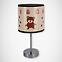 Stolná lampa Nuka E14 hnedá 0365 LB,2