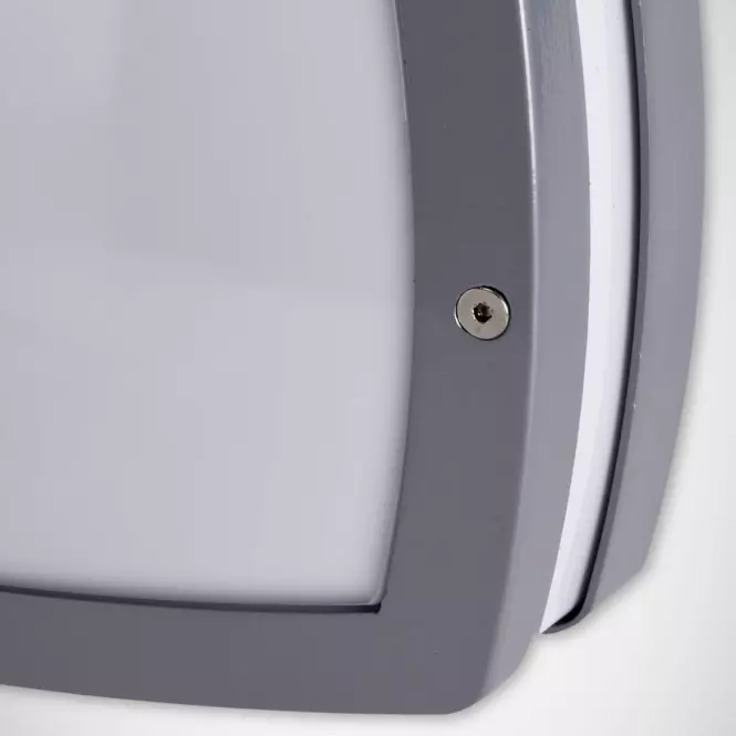 Nástenné svietidlo Solina LED 8W sivé 0368 K1
