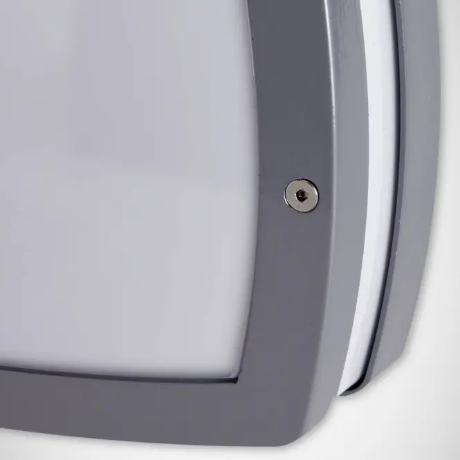 Nástenné svietidlo Solina LED 8W sivé 0368 K1,4