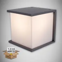 Nástenné svietidlo Maxim E27 grey 0368 K1