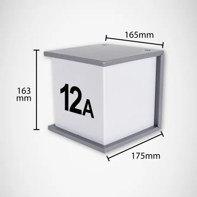 Nástenné svietidlo Maxim E27 grey 0368 K1,3