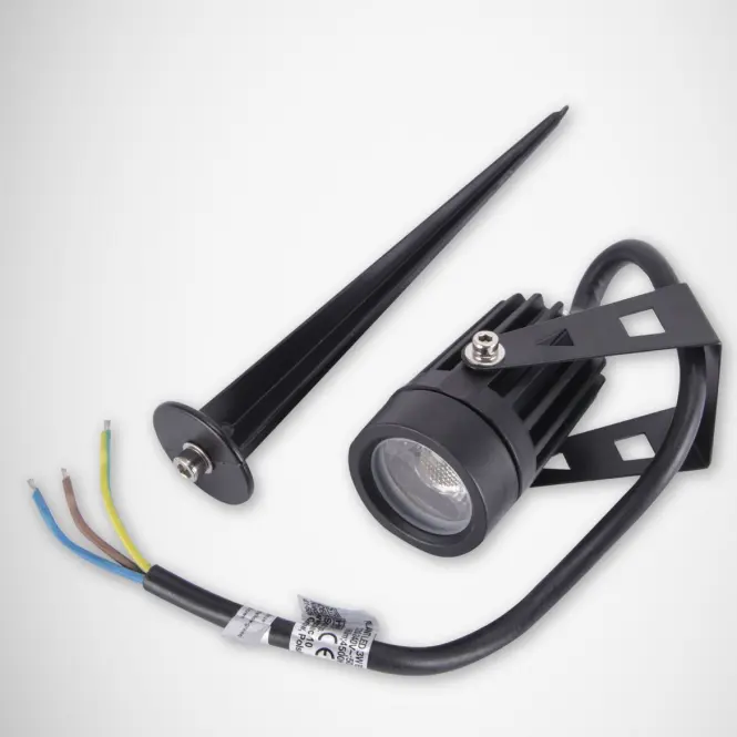 Bodové vonkajšie osvetlenie Plant LED 3W čierne 4500K 03129,7
