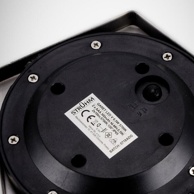 Solárna lampa Garet LED V 0,5W 5700K 03614
