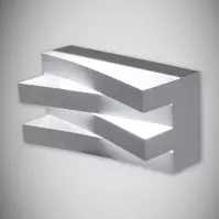 Nástenné svietidlo Alpen LED 12W biely 4000K 0372 K1