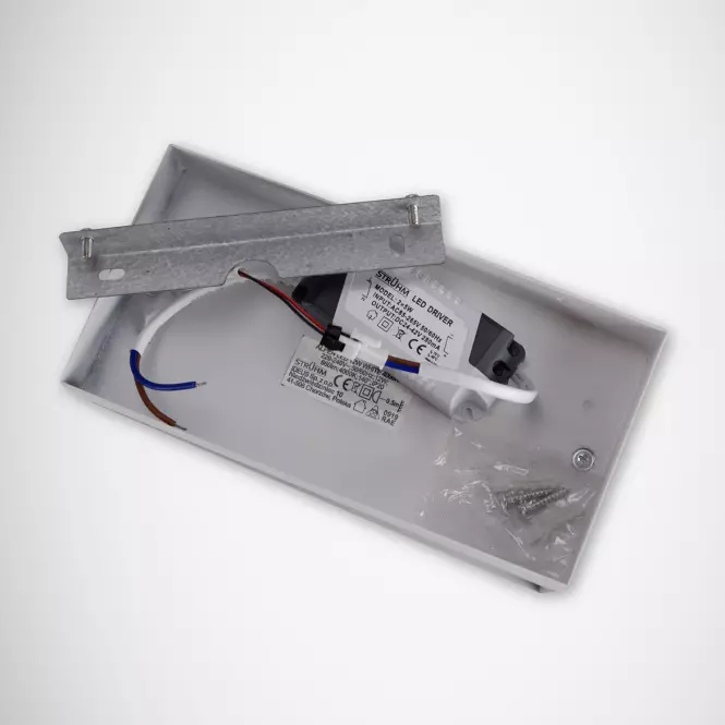 Nástenné svietidlo Alpen LED 12W biely 4000K 0372 K1