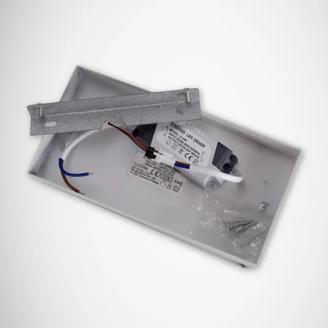Nástenné svietidlo Alpen LED 12W biely 4000K 0372 K1,7