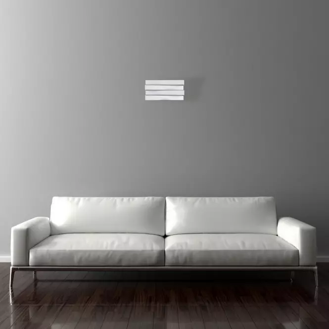 Nástenné svietidlo Alpen LED 12W biely 4000K 0372 K1