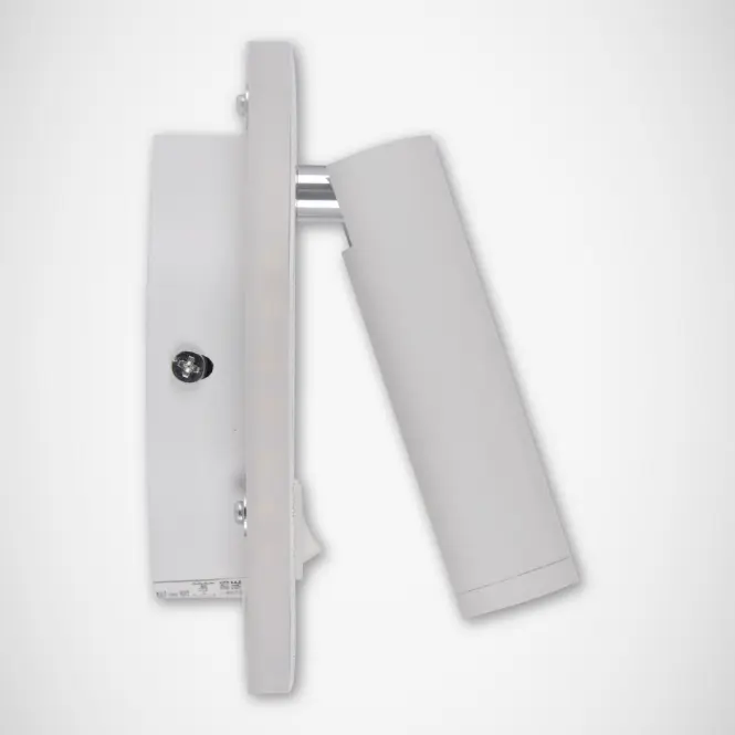 Nástenné bodové  svietidlo Otello LED C 6 W + 3 W biely 03722 K1