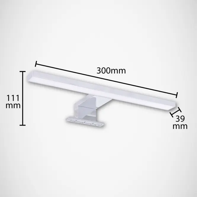 Nástenné svietidlo  Roxana LED 5W chróm 4000K 03748 K1,3