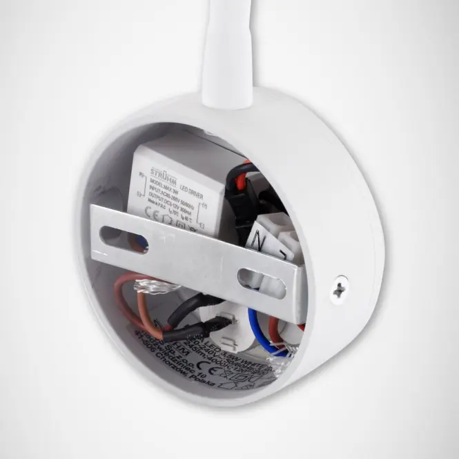 Nástenné bodové svietidlo Pola LED 3,5W biela 4000K 03738 LB,6