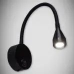 Nástenné bodové  svietidlo Pola LED 3,5W čierna 4000K 03739 LB