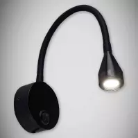 Nástenné bodové  svietidlo Pola LED 3,5W čierna 4000K 03739 LB