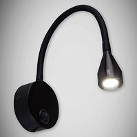 Nástenné bodové  svietidlo Pola LED 3,5W čierna 4000K 03739 LB