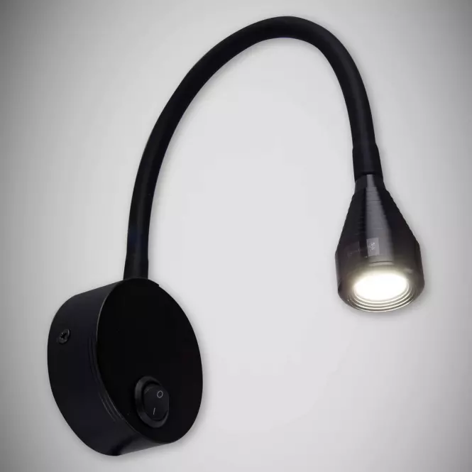 Nástenné bodové  svietidlo Pola LED 3,5W čierna 4000K 03739 LB