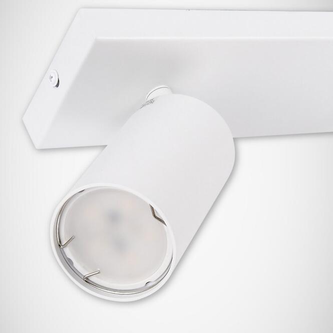 Stropné bodové svietidlo Manam GU10 2L biely 03760 K2