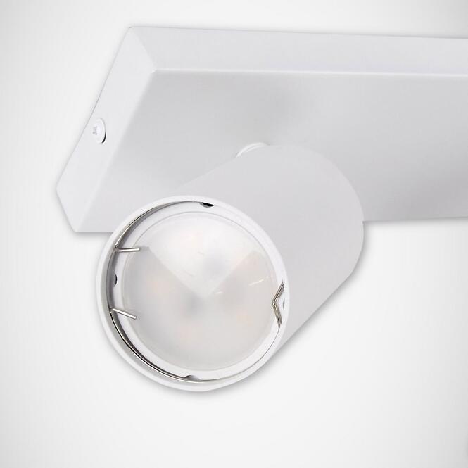 Stropné bodové svietidlo Manam GU10 3L biely 03761 K3,4