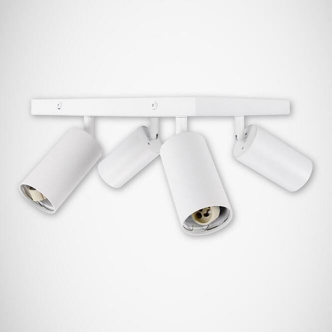 Stropné bodové svietidlo Manam GU10 4D biely 03762 K4