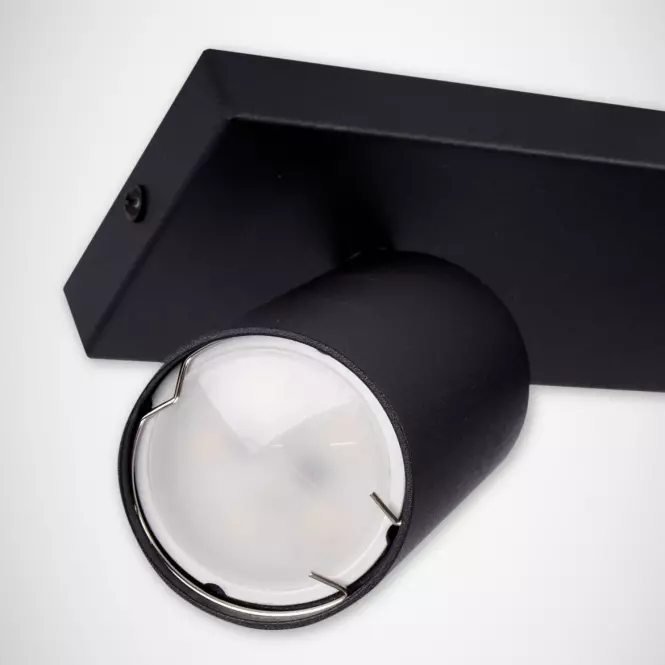 Luster Manam GU10 3L čierna 0376 K3