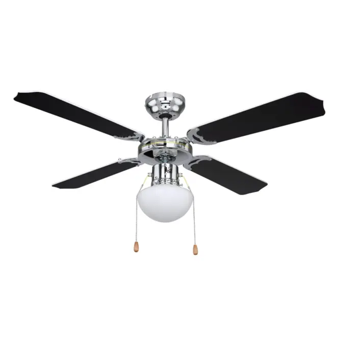 Stropný ventilátor s osvetlením 0309CSW 1*E27 PL1,5