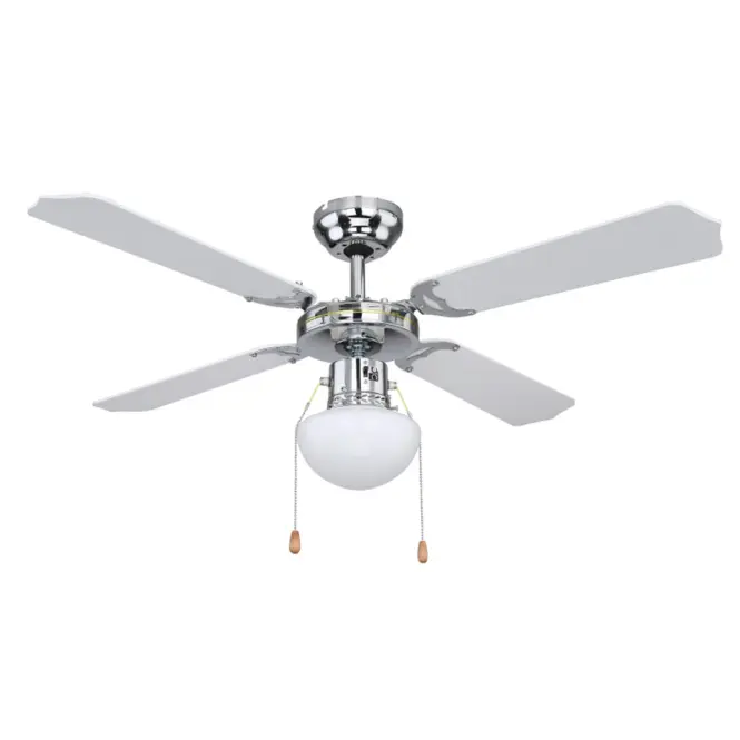 Stropný ventilátor s osvetlením 0309CSW 1*E27 PL1