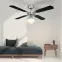 Stropný ventilátor s osvetlením 0309CSW 1*E27 PL1,9