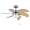 Stropný ventilátor s osvetlením  03301 1*E14 PL1,4