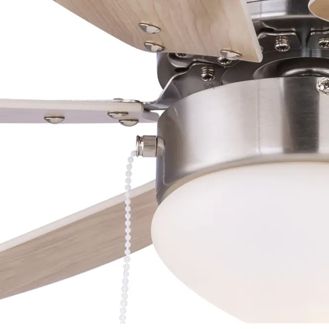 Stropný ventilátor s osvetlením  03301 1*E14 PL1,5
