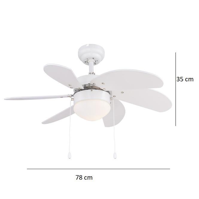 Lampoventilátor 03302 1*E14 PL1