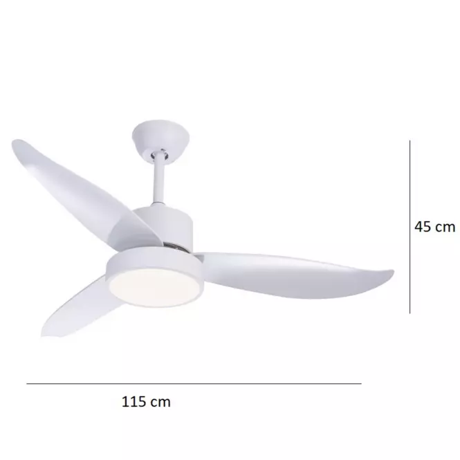 Lampoventilátor 03600 LED 18W PL1