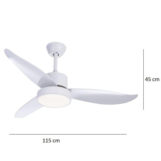 Lampoventilátor 03600 LED 18W PL1,4