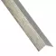Profil uholníkový samolepiaci PVC titán 19.5x19.5x1000