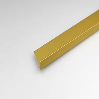 Profil uholníkový hliníkový zlatý 20x10x1000