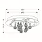 Stropné svietidlo A0016-160 Korfu 50 30 W LED chróm 4000 K,2