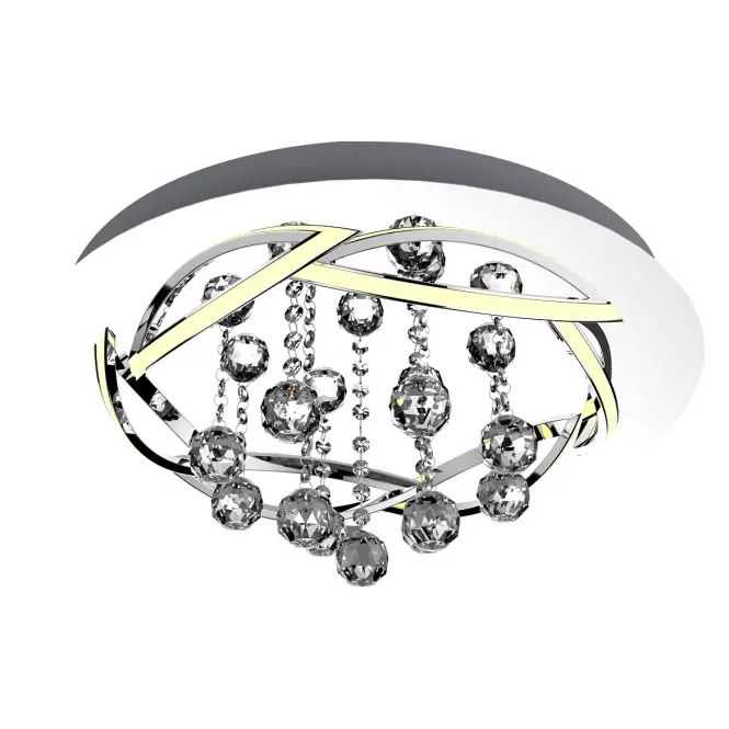 Stropné svietidlo A0016-160 Korfu 50 30 W LED chróm 4000 K,3