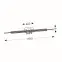 Stropné svietidlo A0018-160 Naksos 110x22 40W LED 4000K,2
