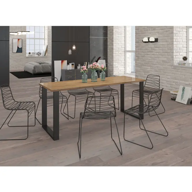 Jedálenský stôl Imperial 138x90 dub artisan,4