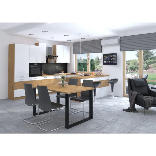 Jedálenský stôl Imperial 185x90 dub artisan,3